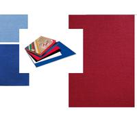 CF. 100 COPERTINE A4 CARTONCINO RIGIDO DA 250 GR. GOFFRATO RUVIDO EFFETTO PELLE