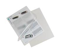 SCATOLA 100 BUSTINE A4 PLASTIFICATRICE-PLASTIFICATORE CALDO 80 MICRON PER LATO