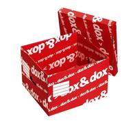 CF. 12 SCATOLA CON COPERCHIO DOX&DOX ESSELTE FORMATO 395X280X355 MM