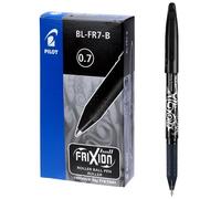 PILOT penna a sfera cancellabile frixion colore nera 0.7mm confezione 12 penne