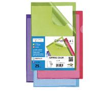 CF. 25 CARTELLINE CAPRI 61 COLOR FORMATO 21X29,7 CM 4 COLORI