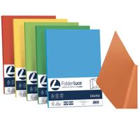 CF. 25 CARTELLINE IN CARTONCINO GR. 200 FAVINI A 3 LEMBI CON ALETTE