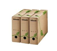 CF. 25 SCATOLE ECOBOX ESSELTE FORMATI: 32,7X23,3X8 CM E 32,7X23,3X10 CM