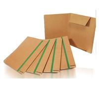 CF. 5 CARTELLINA ECO CON ELASTICO PIATTO STARLINE GREEN FORMATO 25X35 CM STL6105