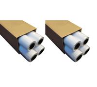 CF. 8 ROTOLI PLOTTER GR.80 H. CM 91,4 X 50 MT. CARTA BIANCA JETCOLOR CAD