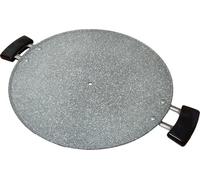 CF Apparecchiature Inox Piastra Antiaderente Effetto Pietra per BBQ G220 Diametro 42 Cm