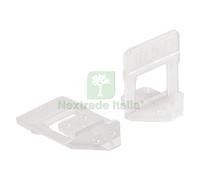 CF BASE LIVELLANTE CON FERITOIA PER CUNEO H. MM 12 FUGA 1,0 MM CF. 300 PZ: