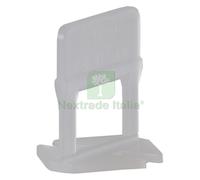 CF BASE LIVELLANTE CON FERITOIA PER CUNEO H. MM 12 FUGA 1,5 MM CF. 500 PZ: