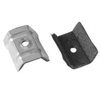 CF CAPPELLOTTO PER LAMIERA COIBENTATA (cf. 100 pz.) mm. 46x20x12 zincato