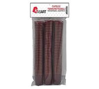 CF CAPSULE TERMORETRAIBILI PER BOTTIGLIE SPUMANTE bordeaux - ø33 x h 55 mm