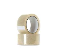 CF CARTA INGROSSO E DISTRIBUZIONE Nastro Adesivo acrilico 48cm x 66 yard silenzioso- 36 rotoli Trasparente