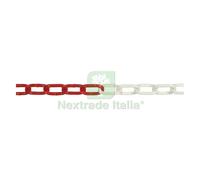 CF CATENA SEGNALETICA ACCIAIO BICOLORE BOBINA MT 30 BIANCO ROSSO CODICE 1064980: