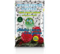 CF CIOTTOLI BIANCHI DI MARMO KG. 20 MM. 25 40: