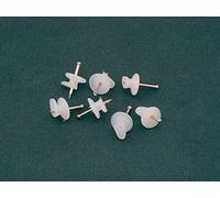 CF CONFEZIONE 20 GANCI IN NYLON DA PARETE A 1 PUNTA