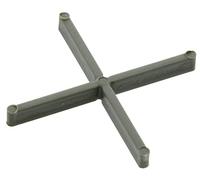 CF CONFEZIONE 250 DISTANZIATORI MM. 3 A CROCE IN PLASTICA