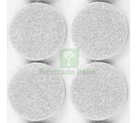 CF CONFEZIONE FELTRINI X SEDIE BIANCO DIAMETRO MM.18 X 3MM ALTEZZA: