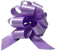 CF DA 50 FIOCCHI COCCARDE PER MATRIMONIO LILLA FIOCCHI PER AUTO SPOSI