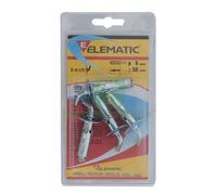 CF ELEMATIC BLISTER TASSELLO T61 GC9 GANCIO CORTO 4 PZ: