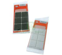 CF FELTRINO MILLEUSI RETTANGOLARE COL. MARRONE MM. 20X30 9 PZ.: