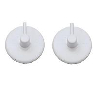 CF GANCIO BRIS BRIS TONDO METALLO PRONTY MM 25 BIANCO CF=PZ 2
