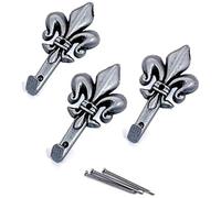 CF GANCIO QUADRO GIGLIO PRONTY FERRO ARGENTO MM 47 CF=PZ 3