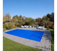 CF. Group Copertura Avvolgibile Flex Rettangolare 700 x 350 cm - Blu - Dimensioni esterne: 750 x 400 cm