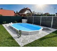 CF. Group Liner Ovale 610 x 360 x 135 cm - Blu - Spessore 0,8 mm / senza bordo (sovrapposto)
