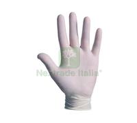CF GUANTI MONOUSO IN LATTICE SENSITIVE CF.100 PZ. COL. BIANCO TG. 6,5 7 (S):