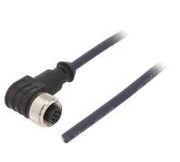 CF.INI-P4-M12-BW-10 Cavo di collegamento M12 PIN: 4 angolati 10m maschio 250V...