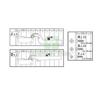 CF KIT CREDENZA 3ANTE ZAIKEN (CERNIERE):