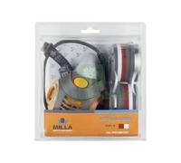 CF MASCHERA RESPIRATORIA BIFILTRO 'VULCANO' IN KIT CON COPPIA FILTRI ABEK1P3: