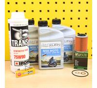 Cf-Moto 450 Cforce Oelwechselset Filtro Olio o-Ring NGK Msk Moto Sport 10w40