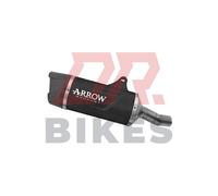 Cf Moto 450NK/450SR 2023 Arrow Indy Gara Evo Alu Dark Silenziatore Con Carb