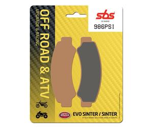 Cf Moto C-Force S 500 2018-2021 SBS Evo Sinterizzato Ant. Pastiglia Freno 986PSI
