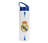 CF REAL MADRID Bottiglia Riutilizzabile, Resistente in Alluminio Borraccia per Viaggi, Capacità di 750 ml