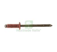CF RIVETTO A STRAPPO 'RAME' 4,0 X 12 CF. 100 PZ: