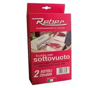 CF SACCHETTI A ROTOLI PER SOTTOVUOTO N. 2 rotoli cm 30 x 6 mt