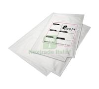 CF SACCHETTI PRETAGLIATI GOFFRATURA A ROMBO 15 X 40 CONFEZIONE 100 PEZZI CODICE: