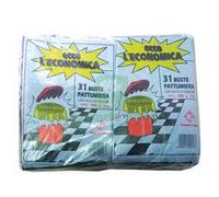 CF SACCO PATTUMIERA "ECCO L'ECONOMICA" NERO PZ.31 CM.55X70 GR.400:
