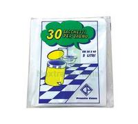 CF SACCO PATTUMIERA PER BAGNO BIANCO PZ.30 CM.30X40 GR.152: