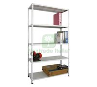 CF SCAFFALE SECURKIT 'PRO METAL' 80X40 ASTE ESTERNO MT2 GRIGIO SP.4 10: