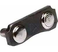 CF SET 30 MAGLIE DI GIUNZIONE CON RIVETTO PER CATENA Spessore mm.1,1-Passo 1/4