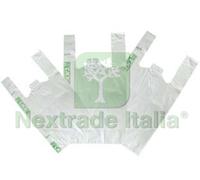 CF SHOPPERS BIODEGRADABILI E COMPOSTABILI EN 13432 CM.23X43, GR.5 CIRCA: