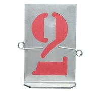 CF STAMPI TRAFORATI SERIE NUMERI 0/9 MM 80