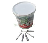 CF TASSELLO NYLON CON VITE 'UV' Ã˜ 6 X 30 + VITE 4,5 X 40MM (250 PZ):