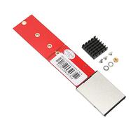 Cf to SSD M2 Scheda di Espansione NVME, Archiviazione ad Alta Velocità 2000 MB/S, Prestazioni Elevate Versatili per Xbox Series X S Cfexpress to M.2 NVME SSD Piattaforma per Dispositivi Esterni