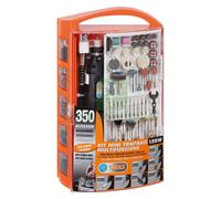 CF TRAPANO MINI MULTIFUNZIONE IN KIT 135 W CON 350 ACCESSORI: