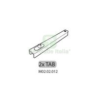 CF ZZ 2XTAB M02.02.012 X ARMADIO SPOGLIATOIO RESINA A 1 POSTO IN KIT CON SERRAT: