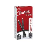 Sharpie Penne gel S-Gel Punta media 0,7 mm Inchiostro blu Confezione da 12
