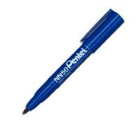 Pentel Marcatore permanente NN50 ECO NN50-CO Green Label Blu punta conica 12 pz